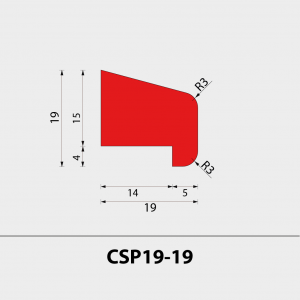 meranti glaslat CSP19-19
